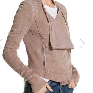 Free People Knit Motto Jacket in Taupe- Size Med